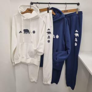 [지프]지프 실루엣 로고 루즈핏 후드세트 JQ2THU021TSU921_JK