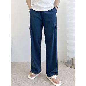 [빌리버스] 남자 아이스쿨 카고 와이드 밴딩 팬츠 BDM317