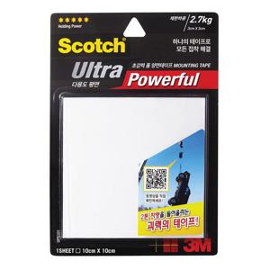 3M 스카치 초강력 다용도 폼 양면테이프 UPS101 초강력폼양면테이프 양면폼테이프 폼양면테이프 양면테잎