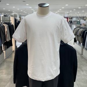 [지오지아]냉감 소로나 라운드 반팔 티셔츠_ABF2TR1902_WT_DG