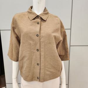 [BCBG] 올앤썬드리 여름25 르네 린넨 남방 A5M4B439