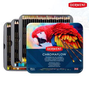 더웬트 크로마플로우 색연필 72색세트/드로잉,채색에 적합한 벨벳같은 질감의 색연필