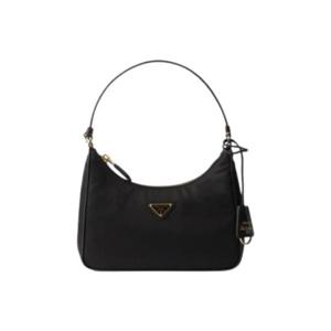 프라다 리에디션 2005 리나일론 앤 사피아노 미니백 블랙 1N204M-R064-F0632