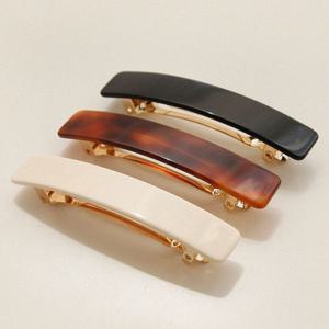 [바이데이지] 프랑스 일자 자동 헤어핀 Bh0943