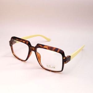 [에이치플러스몰]남자 여자 사각 빅사이즈 뿔테 패션 안경 RORGGE 1000