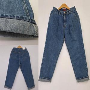 [시드마켓]워너비배기핏중청팬츠 504U279S 빅사이즈 여성의류