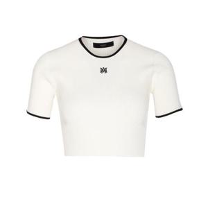 아미리 반팔 티셔츠 KNTE1008 IVORY White