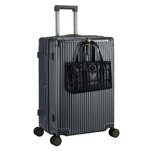 [에이치플러스몰]24형 확장 캐리어 중형 출장 여행용 하드 트렁크 가방