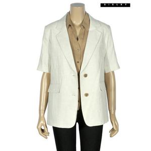 [시슬리] 린넨 반팔 테일러드 자켓 SAJKC7531