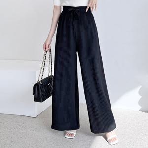 샵앤) 여성 허리밴딩 플리츠 와이드 팬츠 WDM-WPT-GSSP244