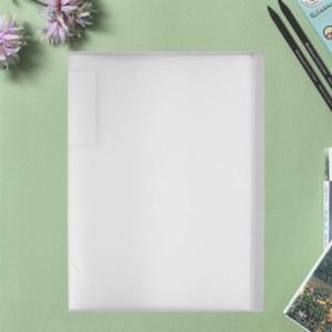 A4 인덱스 클리어파일(화이트) (40매) / 서류화일 A4파일