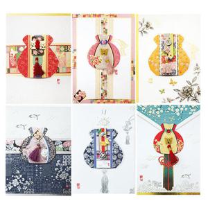 아트박스/프롬앤투 대복을 주는 복주머니 카드 FT218 Set(6종 한