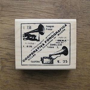 아트박스/스탬프 하우스 [빈티지]축음기 포스터