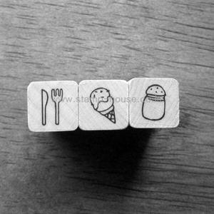 아트박스/스탬프 하우스 [라벨]스윗홈미니세트(식당)