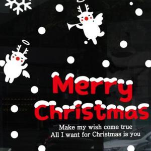 아트박스/뭉키데코 크리스마스시트지_루돌프 천사들의 노래