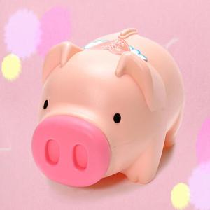 아트박스/위드마켓 팬시 핑크 돼지저금통(대2호)