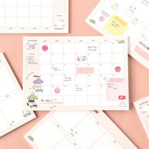 아트박스/모노라이크 올리몰리 컬러링 B5 플래너 (먼슬리위클리)