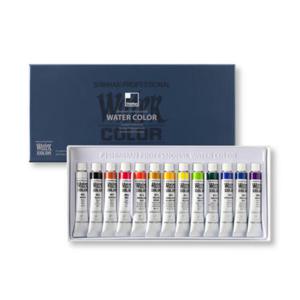 아트박스/아트피스 신한 전문가용 수채화 물감 7.5ml 13색 세트