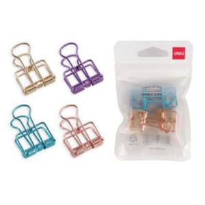 아트박스/오피스큐 델리 와이어 더블클립 혼합 78206AS 19mm 8개