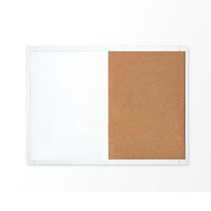 아트박스/오피스큐 쿼텟 콜크자석화이트보드 M3 58x43cm