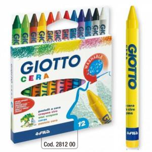 아트박스/필라(FILA) 지오토-CERA왁스크레용(워셔블)-12색