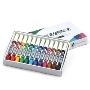 자바 유성매직12색 세트 마카펜 유성펜