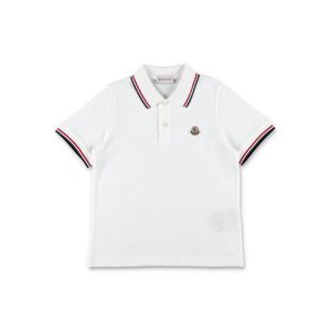 키즈 몽클레어 폴로 셔츠 8A0000389ALK 034 WHITE