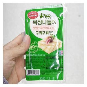 서울우유치즈 목장나들이 구워구워치즈 80g x 1개 a31548