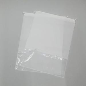 부직포 투명창 신발주머니 화이트 가방 실내화 보조