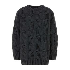 보테가베네타 다크 그레이 울 오버사이즈 스웨터 835406V5LO0 1