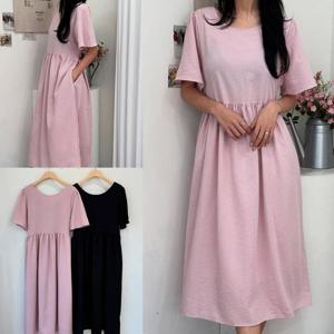 [시드마켓]데이트플레어끈원피스 507U811S 빅사이즈 여성의류