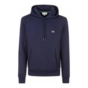 라코스테 오가닉 코튼 후드 티셔츠 SH9623166 Blue