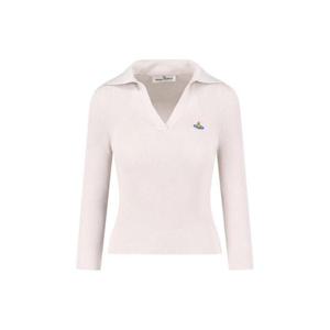 비비안웨스트우드 MARINA 마리나 오브 자수 폴로 스웨터 1803004