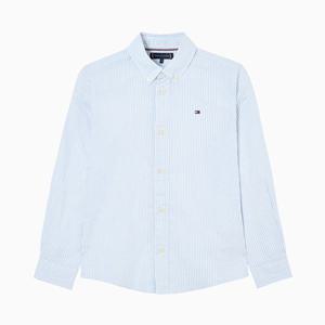 타미힐피거 키즈 T42F6HSH110BT2 스트라이프 버튼 다운 셔츠
