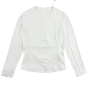 [데상트] 슬림핏 여성 베이직 긴팔티 SP312TTL81 IVY