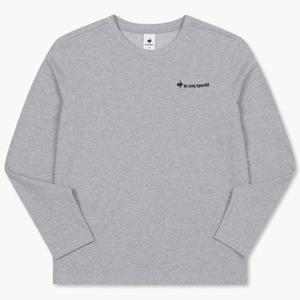 [르꼬끄 스포르티브]르꼬끄 레귤러핏 에센셜 베이직 긴팔티 QP323TRL81 MGR