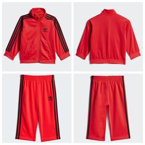 아디다스키즈 JY0022 파이어버드 트랙수트 상하복 인펀트 트레이닝 세트 (85-100) HMDK
