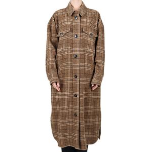 이자벨마랑 25FW 여성 지슬렌 버진 울 코트 카멜 MA0437FA C3D02E 50CA
