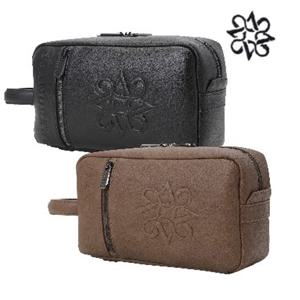 [세인트앤드류스]남성 엠보 별 심볼 로고 파우치백 811C3BG603