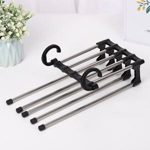 5단 접이식 바지걸이 LIV011 바지걸이 바지옷걸이 옷정리 옷걸이 바지행거 빨래옷걸이