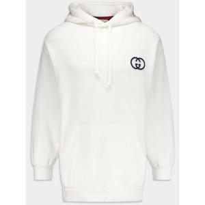 라프리마 구찌 코튼 저지 후드 스웨트셔츠 753595 XJFV9 9088