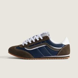 [반스] - 남녀공용 VN000D83BF1 슈퍼 로우 프로 메탈릭 브라운 푹신한 스니커즈