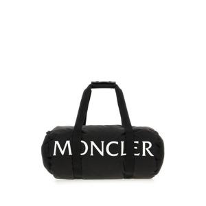 몽클레어 로고 워터 리펠런트 다운 필 더플백 5G00001M8321 999