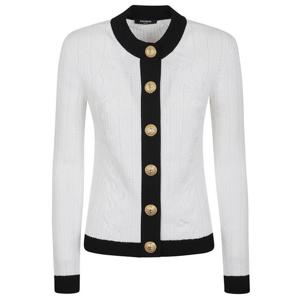 발망 가디건 FF1KL191KI64 GAB BLANC NOIR