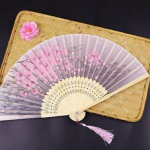휴대용 부채 접이식 테슬장식 전통부채 ST1636 부채 여름철 손부채 여름부채 접이부채 접이식부채 선물용부