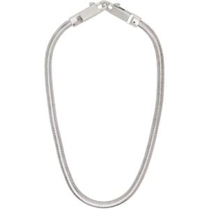 25 FW 릭오웬스 남성 실버 콘코르디안 스네이크 키링 252232M145000