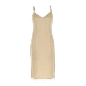프라다 베이지 새틴 원피스 P3O79SOOO16MV F0F24