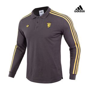 아디다스 맨유 아이콘 남자 긴팔 카라 티셔츠 JN2822