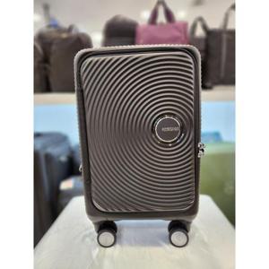 아메리칸투어리스터 세이브존01 CURIO 큐리오 캐리어 20인치 기내용 확장OK 북오프닝 AO809038 BLACK