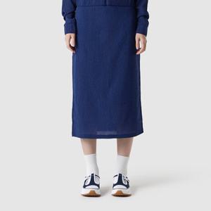 르꼬끄 우먼스 플리츠 미디 스커트 QQ222OSK53-LNV